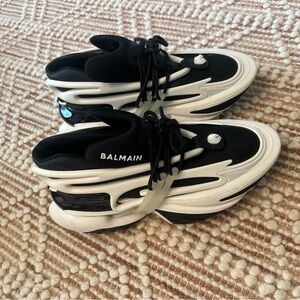 Authentic Balmain yacht sneakers, used 1 time only. Looks brand new.